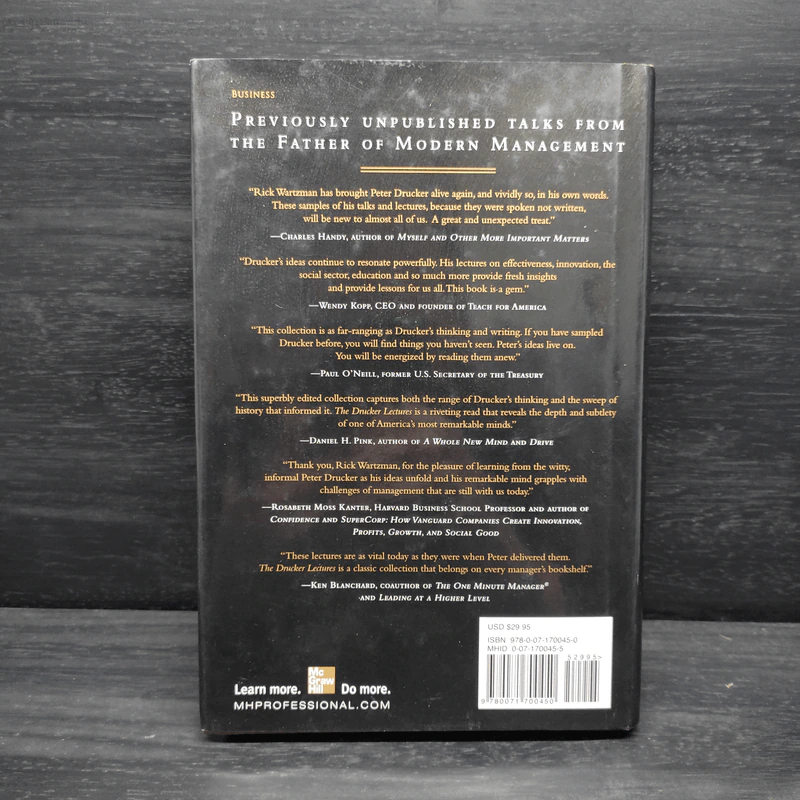 The Drucker Lectures - Peter F. Drucker, Rick Wartzman รูปที่ 2