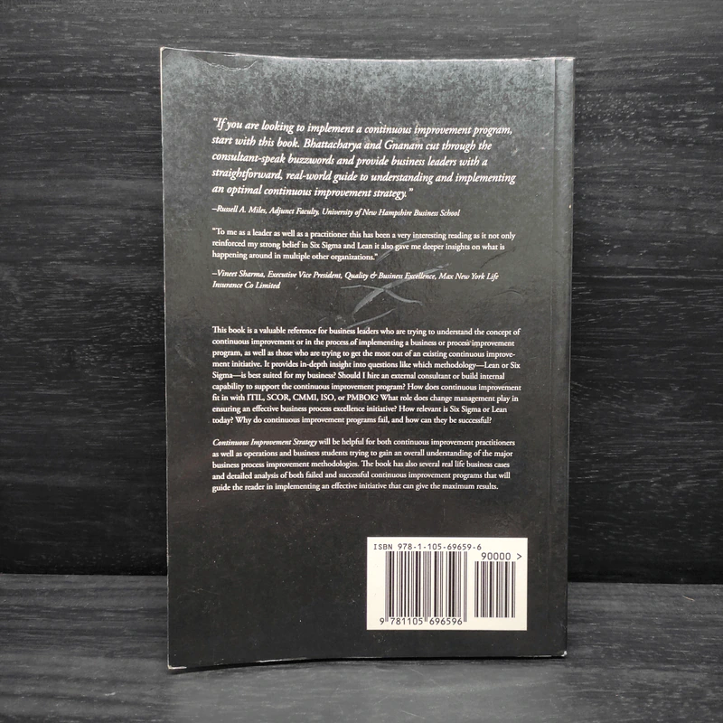 Continuous Improvement Strategy - Dave Bhattacharya, JP Gnanam รูปที่ 2