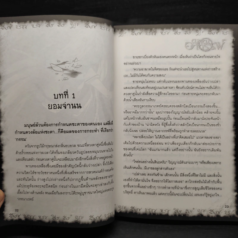 Box Set การิน ปริศนาคดีอาถรรพ์ Limited Edition บท...สลักบิดเบือนกรรม 10 เล่ม รูปที่ 11