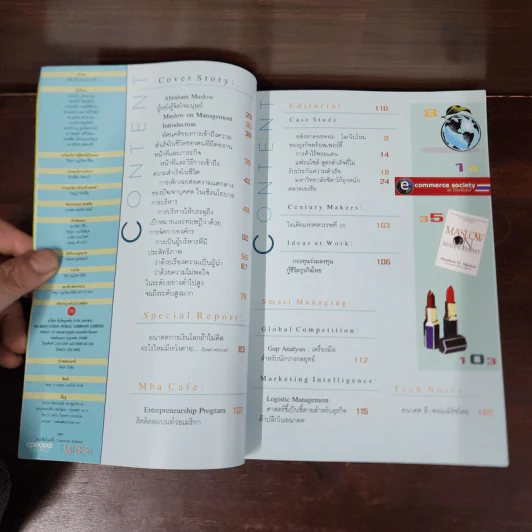 MBA มาสโลว์เขียนการจัดการคน รูปที่ 7
