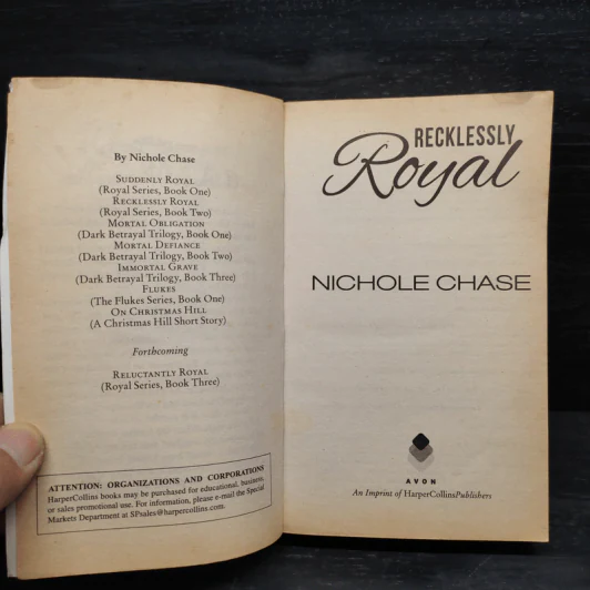 Recklessly Royal - Nichole Chase รูปที่ 5