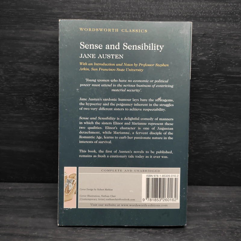 Sense and Sensibility - Jane Austen รูปที่ 2