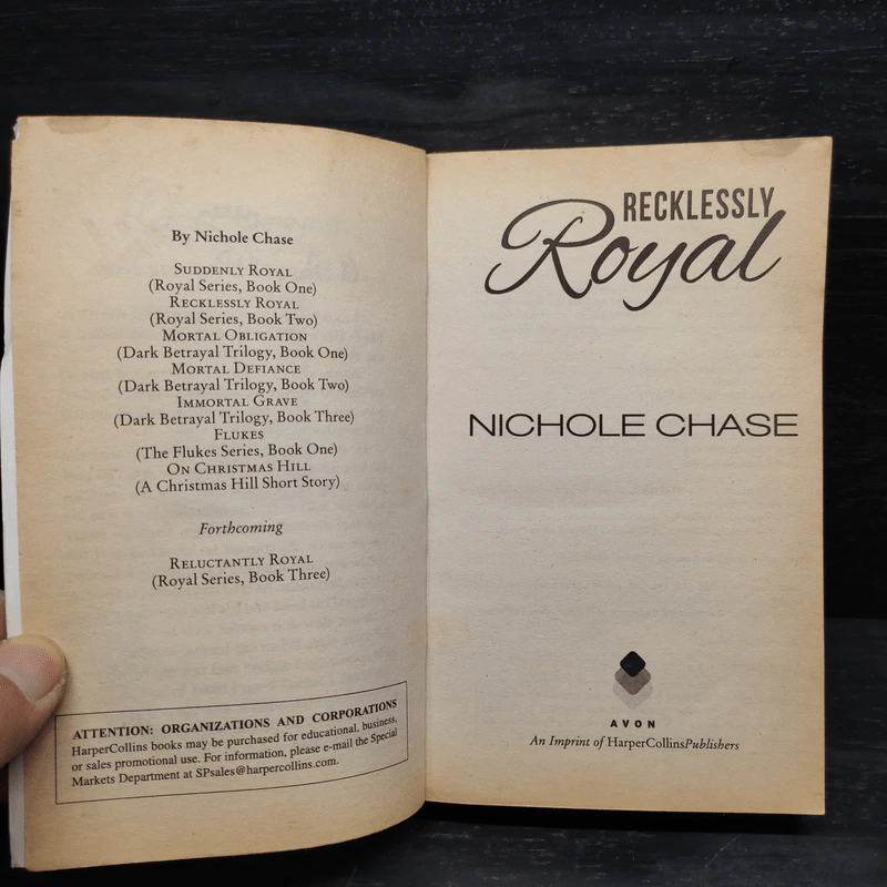 Recklessly Royal - Nichole Chase รูปที่ 5