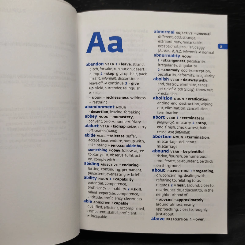 Collins Pocket English Thesaurus in Colour รูปที่ 6