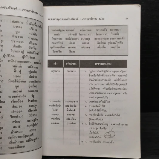 พจนานุกรมคำศัพท์ภาษาไทยในบทเรียน ชั้นป.6 รูปที่ 7