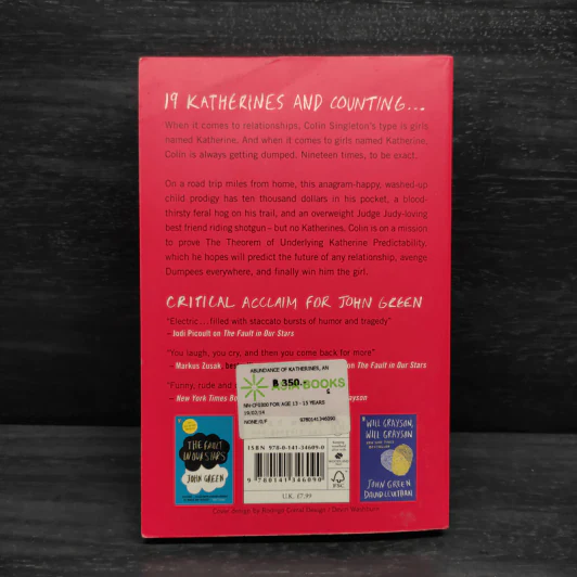 An Abundance of Katherines - John Green รูปที่ 2
