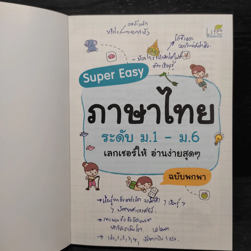 Super Easy ภาษาไทย ระดับม.1-ม.6 เลกเชอร์ให้ อ่านง่ายสุดๆ ฉบับพกพา รูปที่ 5