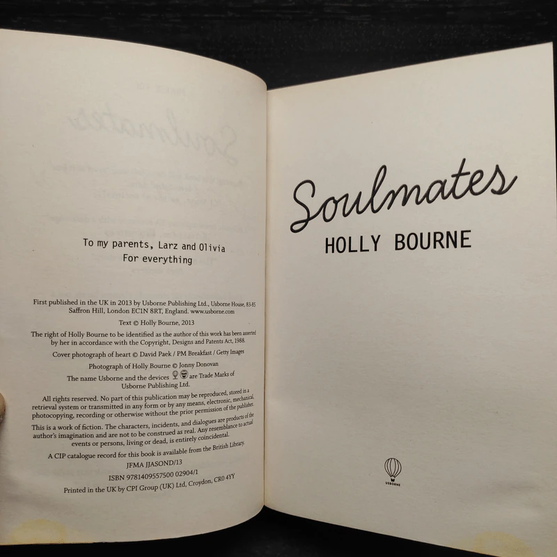 Soulmates - Holly Bourne รูปที่ 5