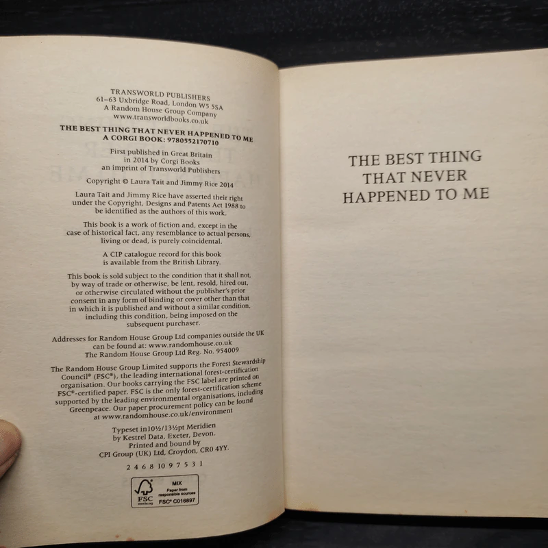 The Best Thing That Never Happened To Me - Laura Tait, Jimmy Rice รูปที่ 5
