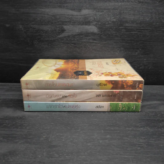 Box Set ซีรีส์ลูกผู้ชาย 3 เล่ม ฝากรักไว้ที่ปลายรุ้ง + สายใยปรารถนา + อรุณรุ่งแห่งหัวใจ รูปที่ 5
