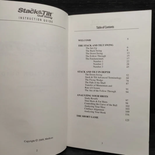 The Stack & Tilt Golf Swing รูปที่ 5