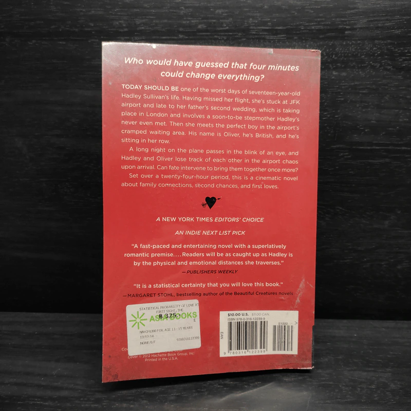 The Statistical Probability of Love at First Sight - Jennifer E. Smith รูปที่ 2