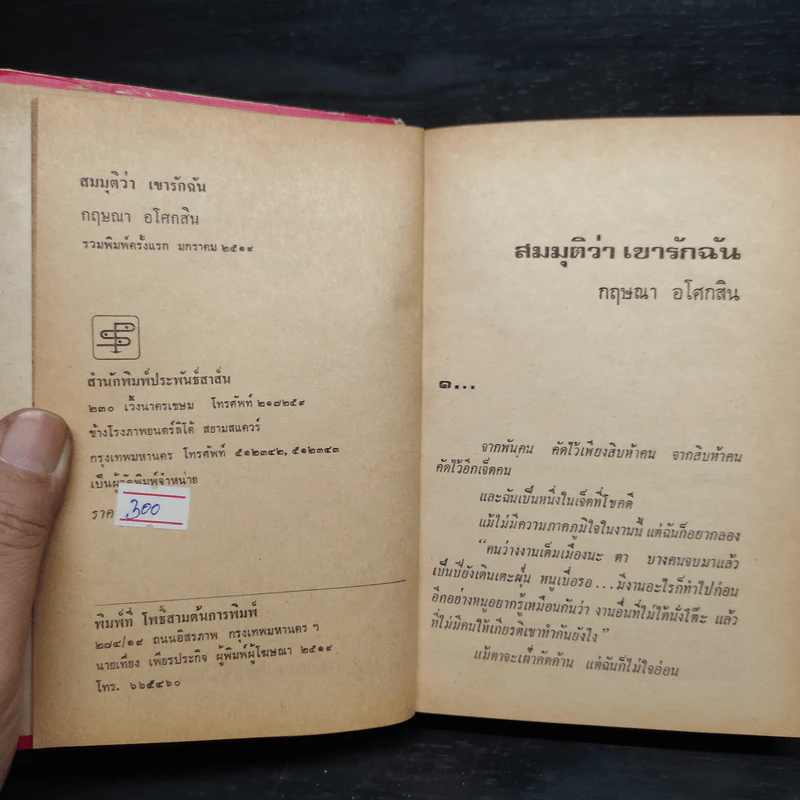 สมมุติว่า เขารักฉัน - กฤษณา อโศกสิน รูปที่ 5