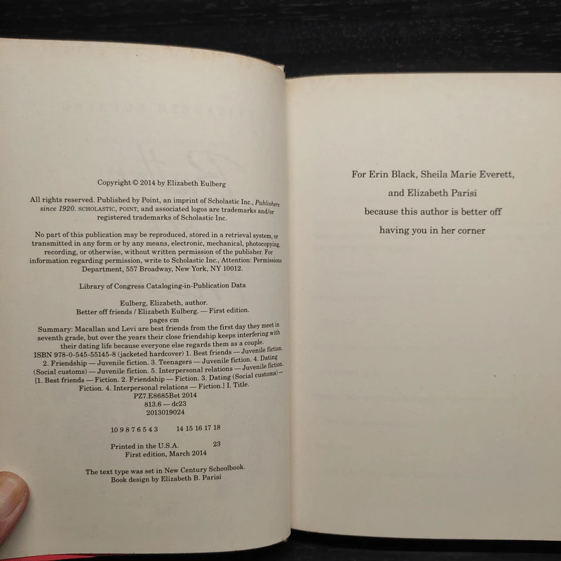 Better Off Friends - Elizabeth Eulberg รูปที่ 5