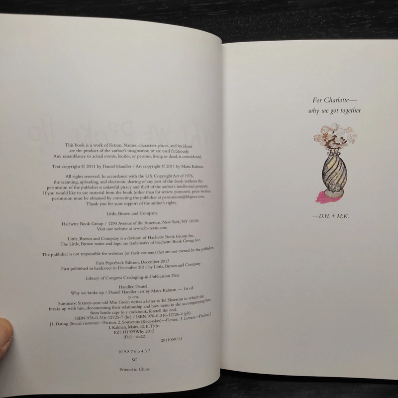 Why We Broke Up - Daniel Handler รูปที่ 5