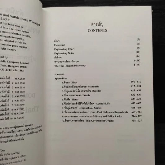 พจนานุกรมไทย-อังกฤษ - ดำเนิน การเด่น, เสฐียรพงษ์ วรรณปก รูปที่ 6