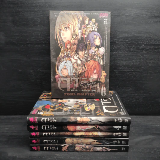 Box Set การิน Black ปริศนาอาถรรพ์สีดำ เล่ม 1-6 รูปที่ 5