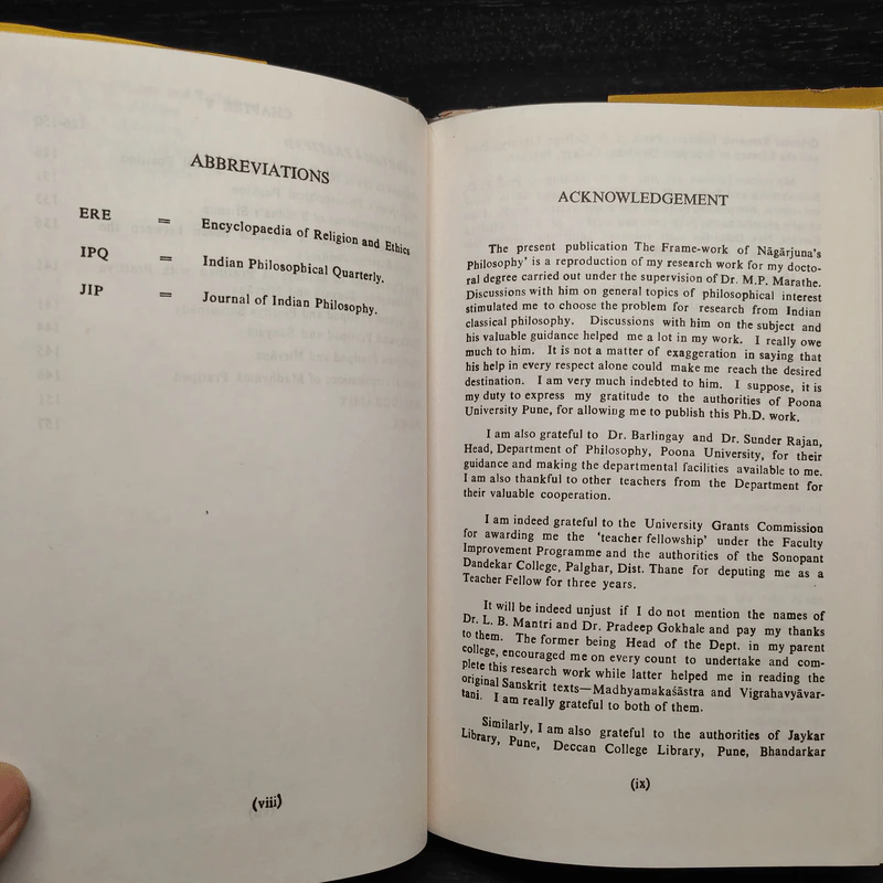 The Framework of Nagarjuna's Philosophy - A.M. Padhye รูปที่ 7