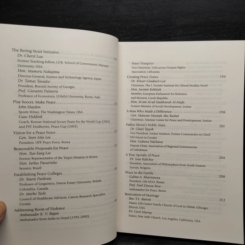 Peace King: Essays on the Life and Work of Rev. Dr. Sun Myung Moon รูปที่ 9