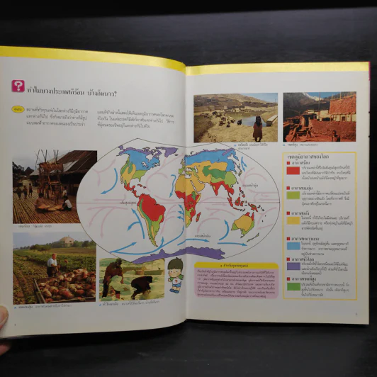 หนังสือชุดความรู้เบื้องต้นสำหรับเด็ก โลกที่เราอยู่อาศัย รูปที่ 6