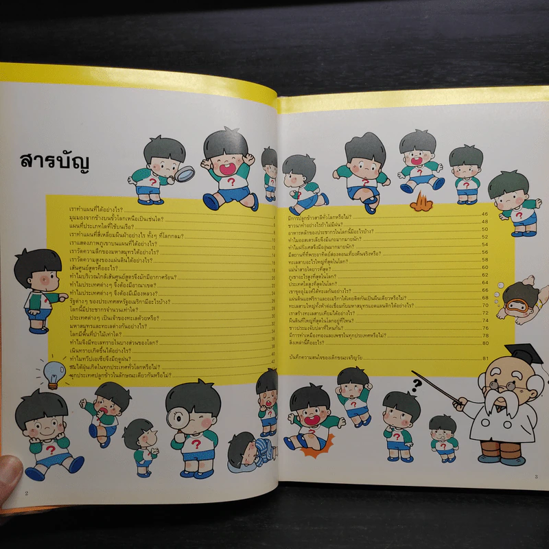 หนังสือชุดความรู้เบื้องต้นสำหรับเด็ก ธรณีวิทยาและแผนที่ รูปที่ 5