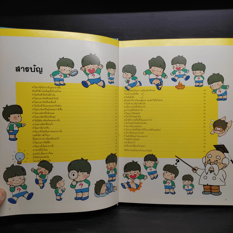 หนังสือชุดความรู้เบื้องต้นสำหรับเด็ก ท้องนภาและพิภพ รูปที่ 5