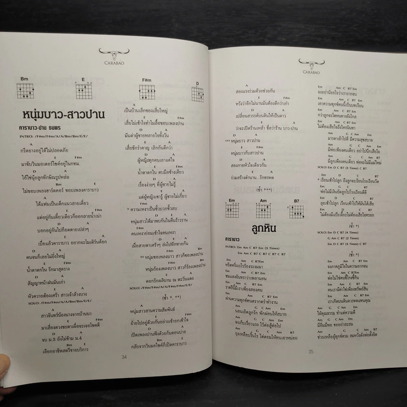 Carabao Chord & Tab คาราบาว รูปที่ 8