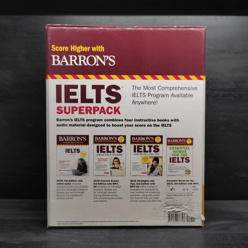 Barron's IELTS Superpack 4 Books รูปที่ 2