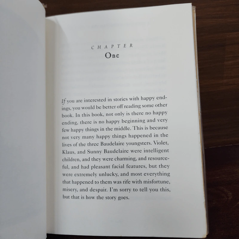 A Series of Unfortunate Events #1 The Bad Beginning - Lemony Snicket รูปที่ 8