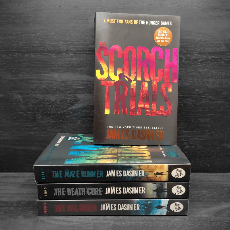 The Maze Runner 4 Books - James Dashner รูปที่ 1