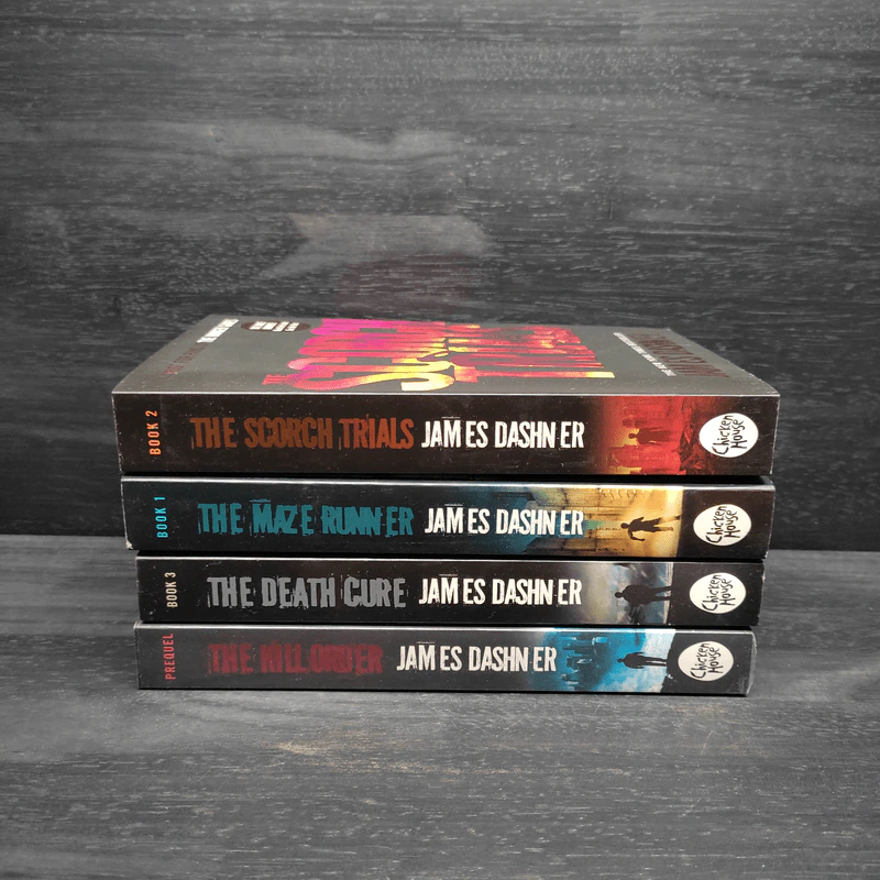 The Maze Runner 4 Books - James Dashner รูปที่ 2