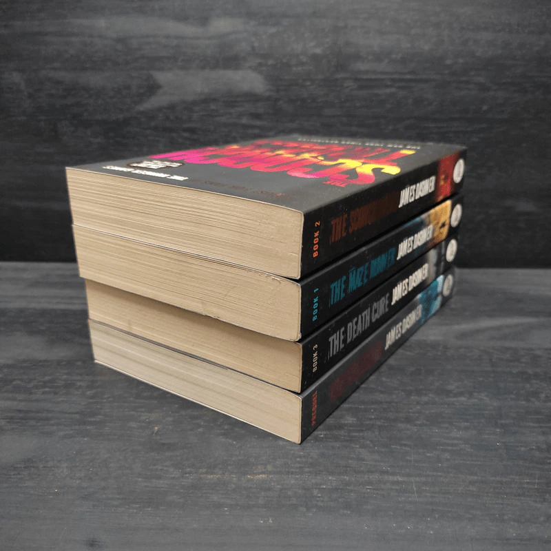The Maze Runner 4 Books - James Dashner รูปที่ 4