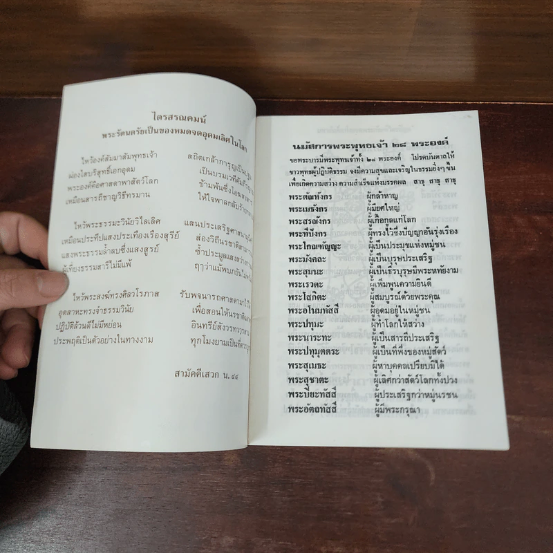 หนังสือสวดมนต์ หน้าปกสมเด็จพระพุฒาจารย์ รูปที่ 7