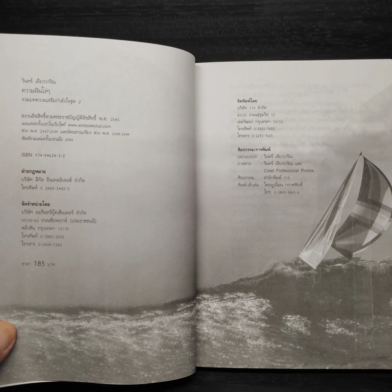 ความฝันโง่ๆ หนังสือเสริมกำลังใจ ชุด 2 - วินทร์ เลียววาริณ รูปที่ 5