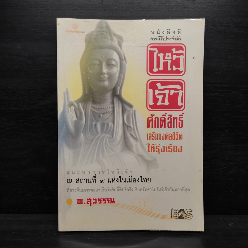 ไหว้เจ้าศักดิ์สิทธิ์ เสริมมงคลชีวิตให้รุ่งเรือง - พ.สุวรรณ รูปที่ 1