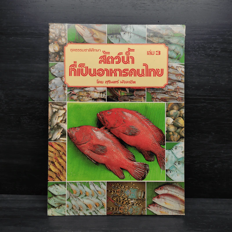 ชุดธรรมชาติศึกษา สัตว์น้ำที่เป็นอาหารคนไทย เล่ม 3 - สุรินทร์ มัจฉาชีพ รูปที่ 1