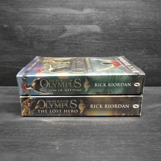 The Heroes of Olympus The Lost Hero + The Son of Neptune - Rick Riordan รูปที่ 3