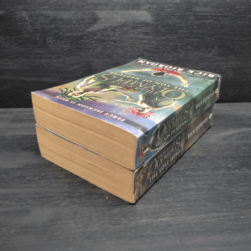 The Heroes of Olympus The Lost Hero + The Son of Neptune - Rick Riordan รูปที่ 5