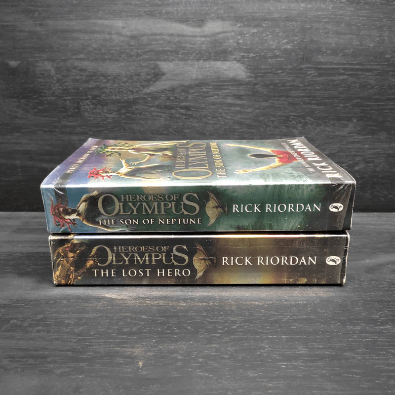 The Heroes of Olympus The Lost Hero + The Son of Neptune - Rick Riordan รูปที่ 3