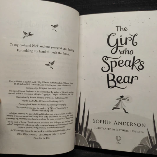 The Girl Who Speaks Bear - Sophie Anderson รูปที่ 5