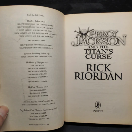 Percy Jackson 5 Books - Rick Riordan รูปที่ 6