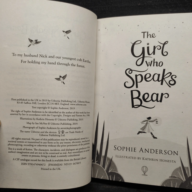 The Girl Who Speaks Bear - Sophie Anderson รูปที่ 5