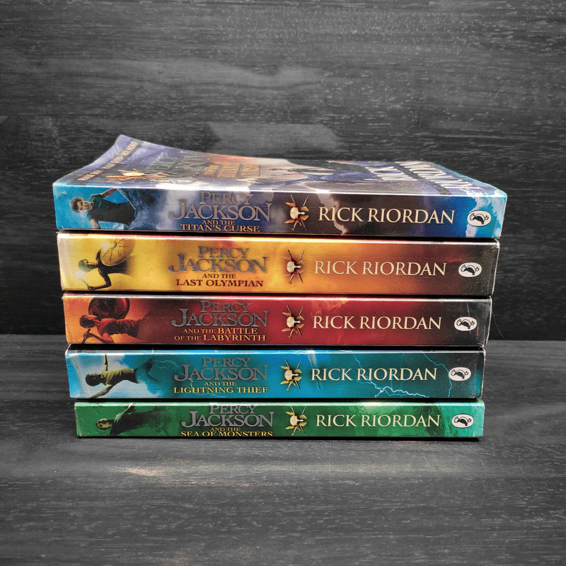 Percy Jackson 5 Books - Rick Riordan รูปที่ 2