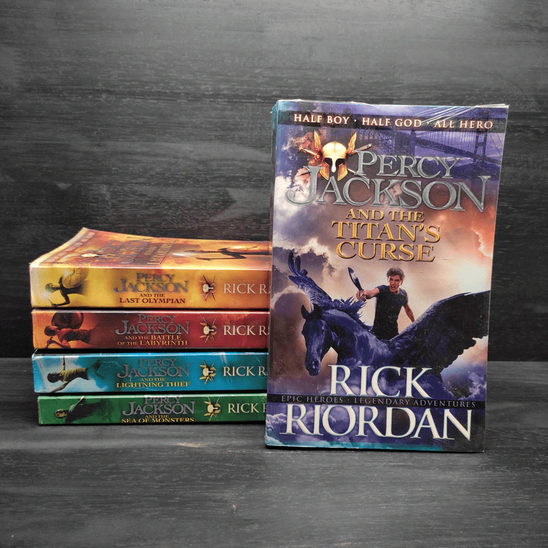 Percy Jackson 5 Books - Rick Riordan รูปที่ 1