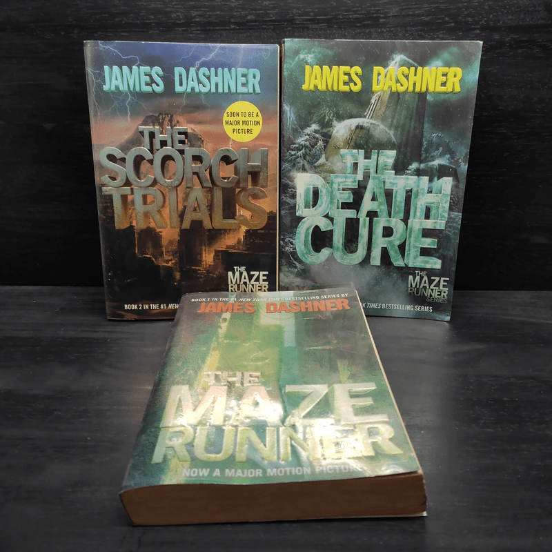 The Maze Runner 3 Books - James Dashner รูปที่ 1