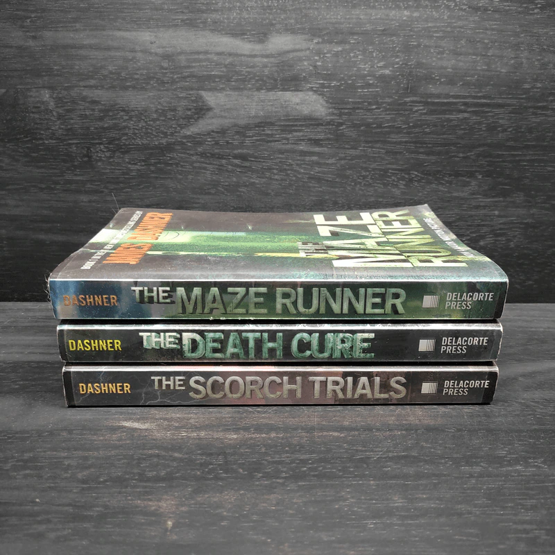 The Maze Runner 3 Books - James Dashner รูปที่ 2