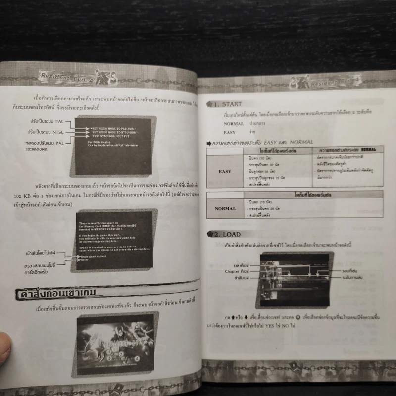 Resident Evil 4 คู่มือเฉลยเกม Play Station 2 รูปที่ 7