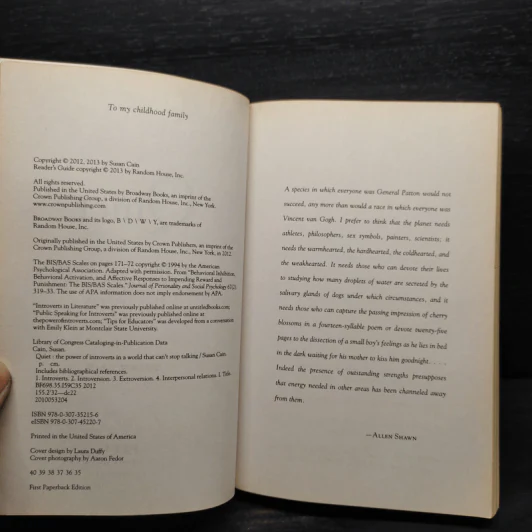Quiet - Susan Cain รูปที่ 5