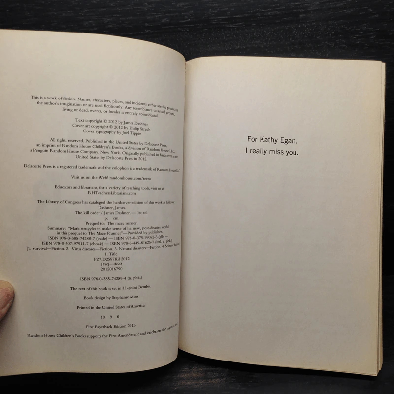 The Kill Order - James Dashner รูปที่ 5