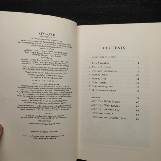 The Secret Garden - Oxford Bookworms 3 รูปที่ 5